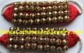 Ankle Bell 4 Line Red Cloth Ghungroo