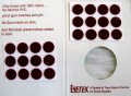 Bindi Sticker Kumkum Maroon Round